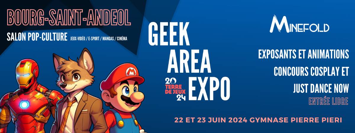 Affiche Geek Area Expo