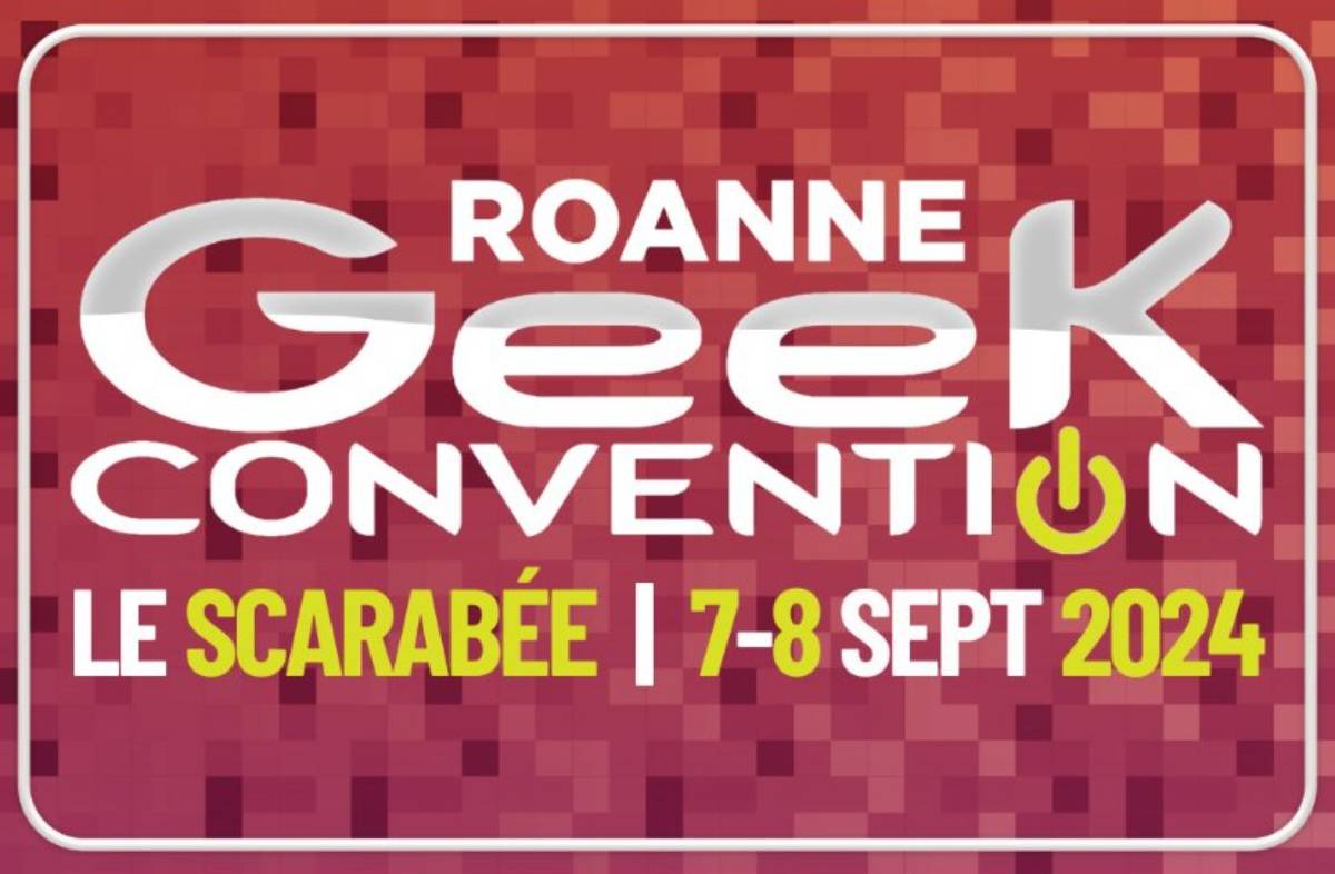 Affiche Roanne Geek Convention