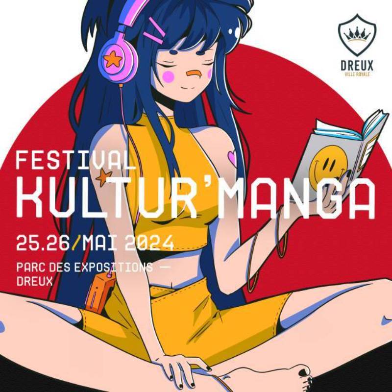 Affiche Festival Kultur'Manga