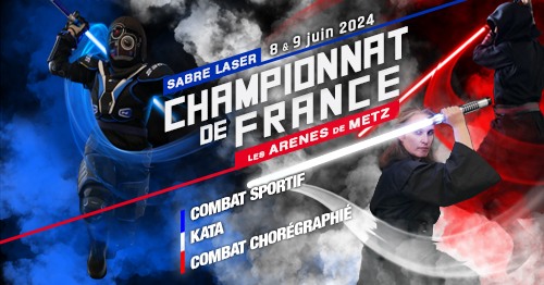 Affiche Championnat de France de Sabre Laser