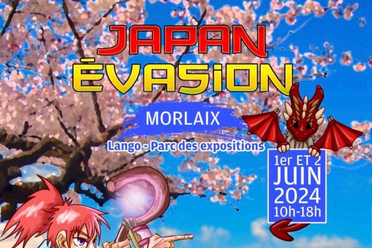 Affiche Japan Evasion Morlaix 2024