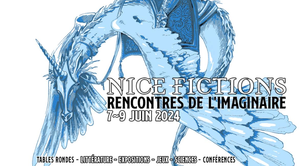 Affiche Nice Fictions 2024 - 10ème édition du Festival de l'Imaginaire