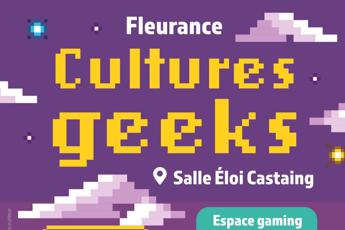 Affiche Cultures Geeks 2024